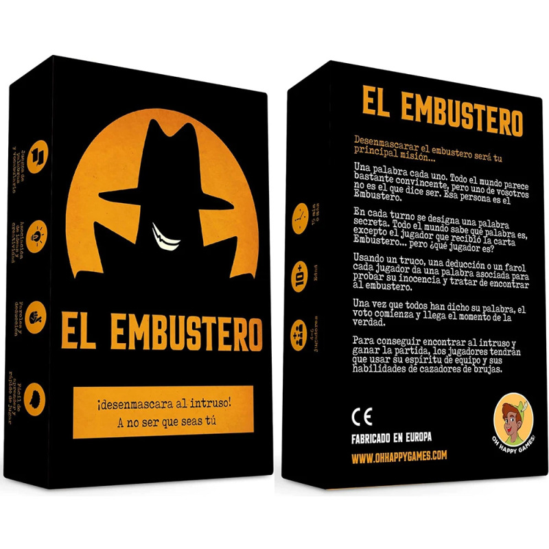 クロスボーダー スペイン語 El Embustero 偽者を暴く ファミリー ボードゲーム スペイン語 カードゲーム|undefined