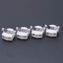 厂家直销新款支架灯日光老化t5/g5节能灯灯座灯脚PC材质灯具配件