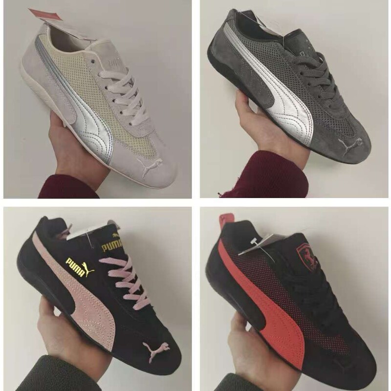 Putian Shoe Company-Level Racing Shoes Rose Park Caiying's Same Style Dopamine Pm Men's and Women's Retro Thin-Soled Casual Shoes Putian Shoe Company-Level Racing Shoes Rose Park Caiying's Same Style Dopamine Pm Men's and Women's Retro Thin-Soled Casual Shoes