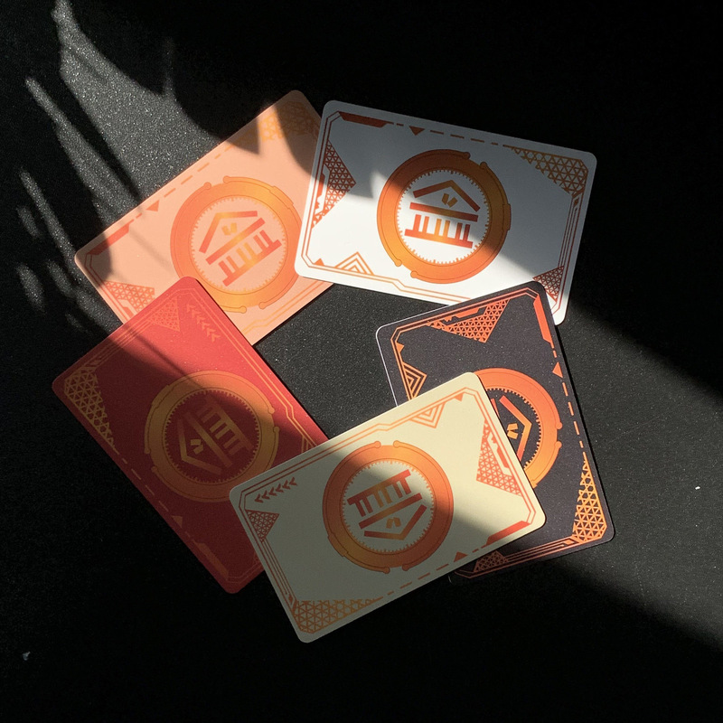和平精英周边金库钥匙卡nfc房卡至尊黑卡NFC黑卡红卡启动卡PVC|undefined