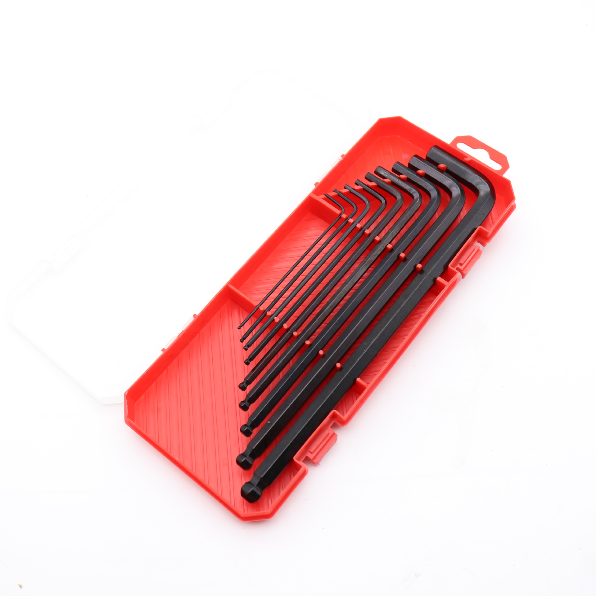 高硬品质合金钢内六角扳手9件套六角工具内六角螺丝刀套装