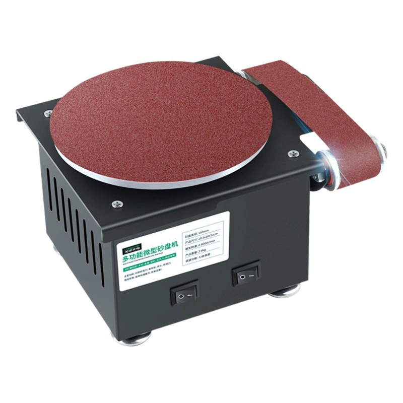 Небольшой электрический шлифовальный станок бытовой DIY высокоскоростной шлифовальный станок заточка артефакт передний край машина Настольный полировальный станок