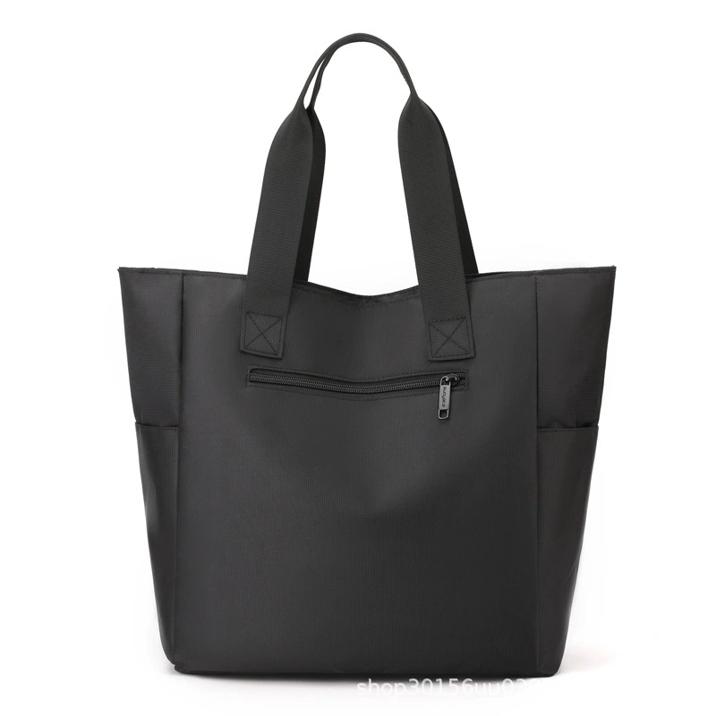 Capacious travel bag, nylon laptop