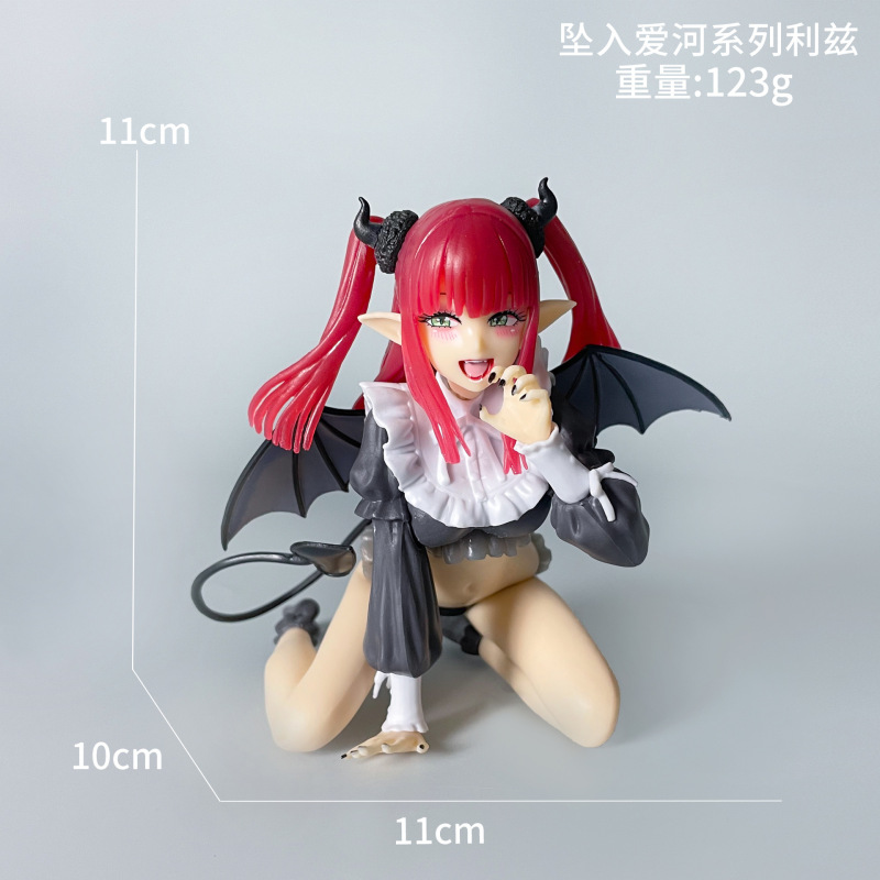 初音未来手办动漫水冰月美少女蕾姆花嫁穹妹二次元公仔模型摆件批|undefined