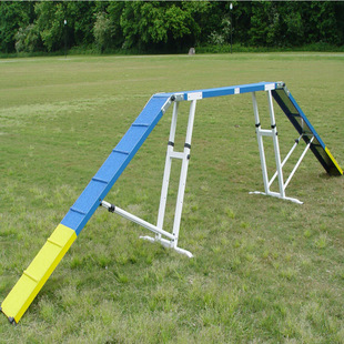 Fci Police Dog Single-Plank Bridge Dog Physical Agility Training Equipment Park Outdoor Pet Training Equipment