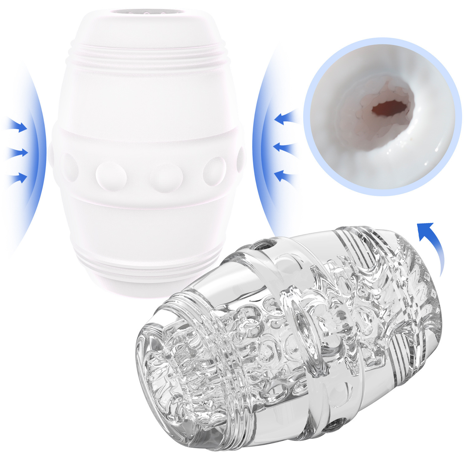 Transparent penistræner til mænd prostatamassager_voghion.com