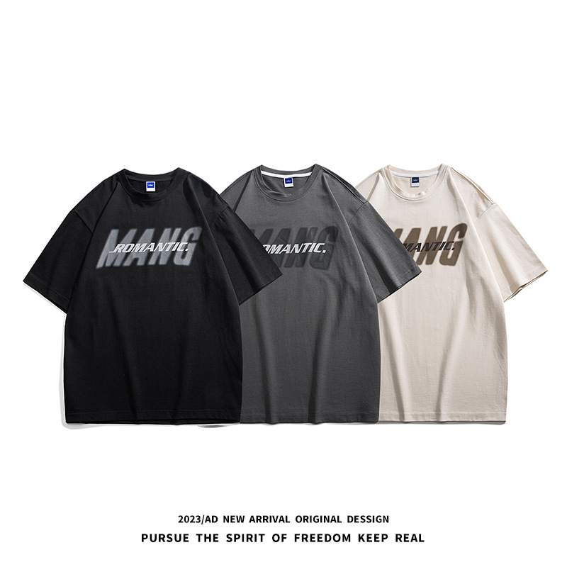 Herren T-shirt Aus Baumwolle Mit Kurzem Arm Für Den Sommer_voghion.com