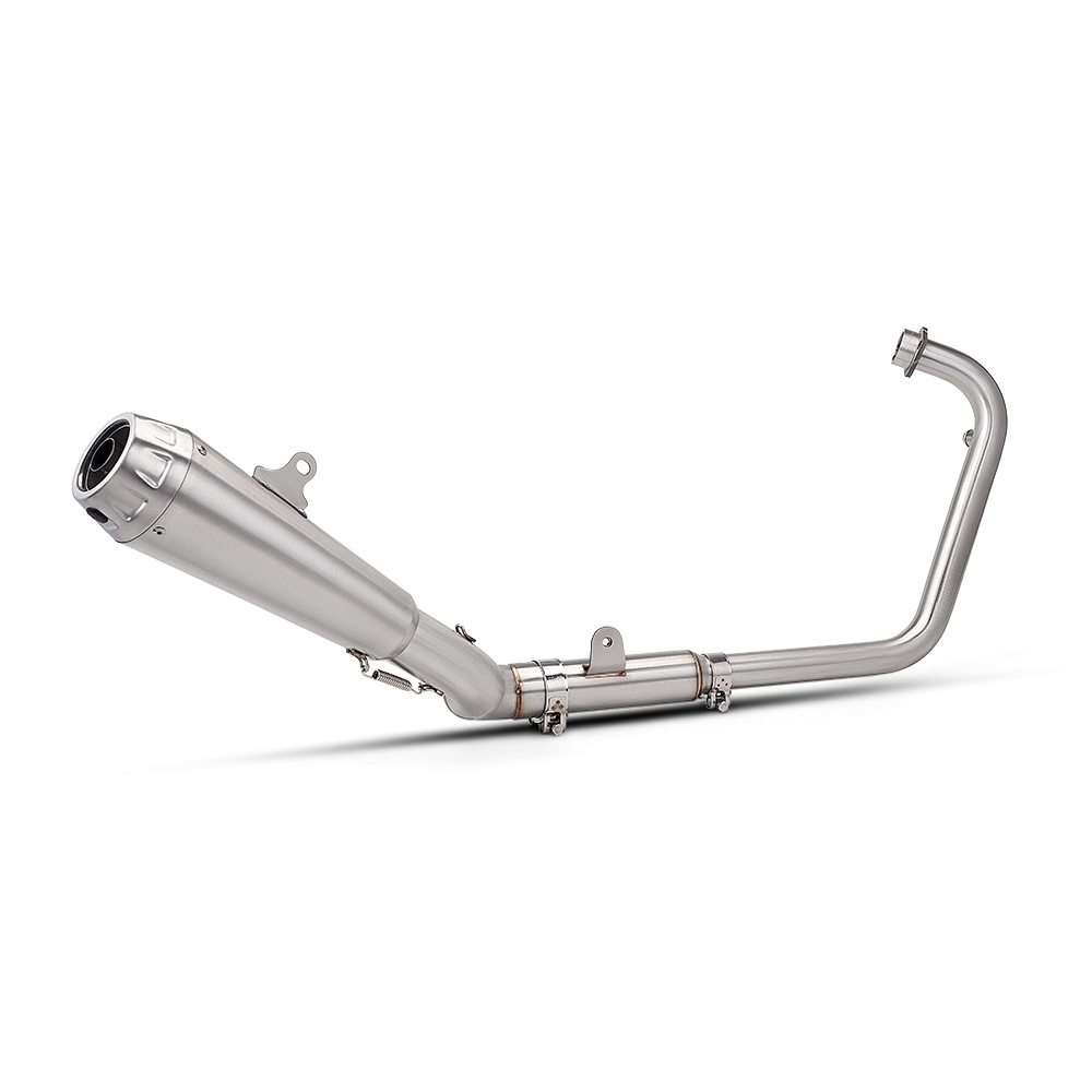 Suitable for Qianjiang Sai 250 modification, stainless steel split front section Arrow Yoshimura AR tail section silencer exhaust pipe