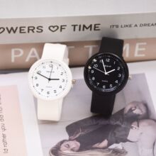 24新款宝来指针表夏季果冻硅胶表时尚简约学生款高颜值石英防水表