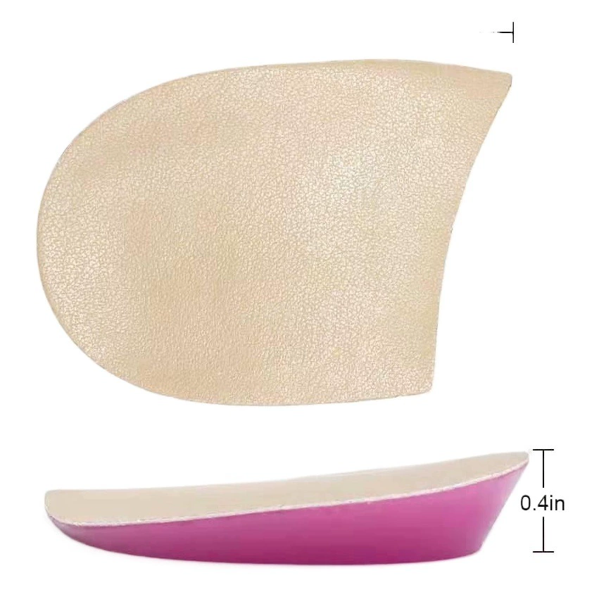 Силиконовая Кожаная подушка для пятки X/O коррекция ног Подушка для пятки Женская стелька внутри и снаружи восьмимвольная корректирующая Подушка партия
