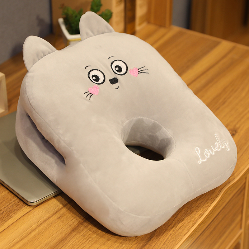 사랑스러운 회색 고양이(핸드 스타일)