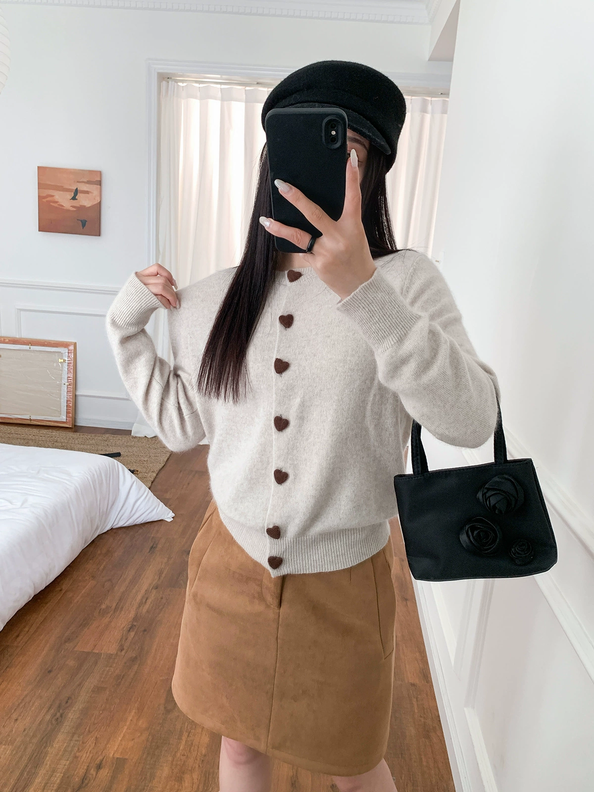 Autumn thin cardigan, cute sweater