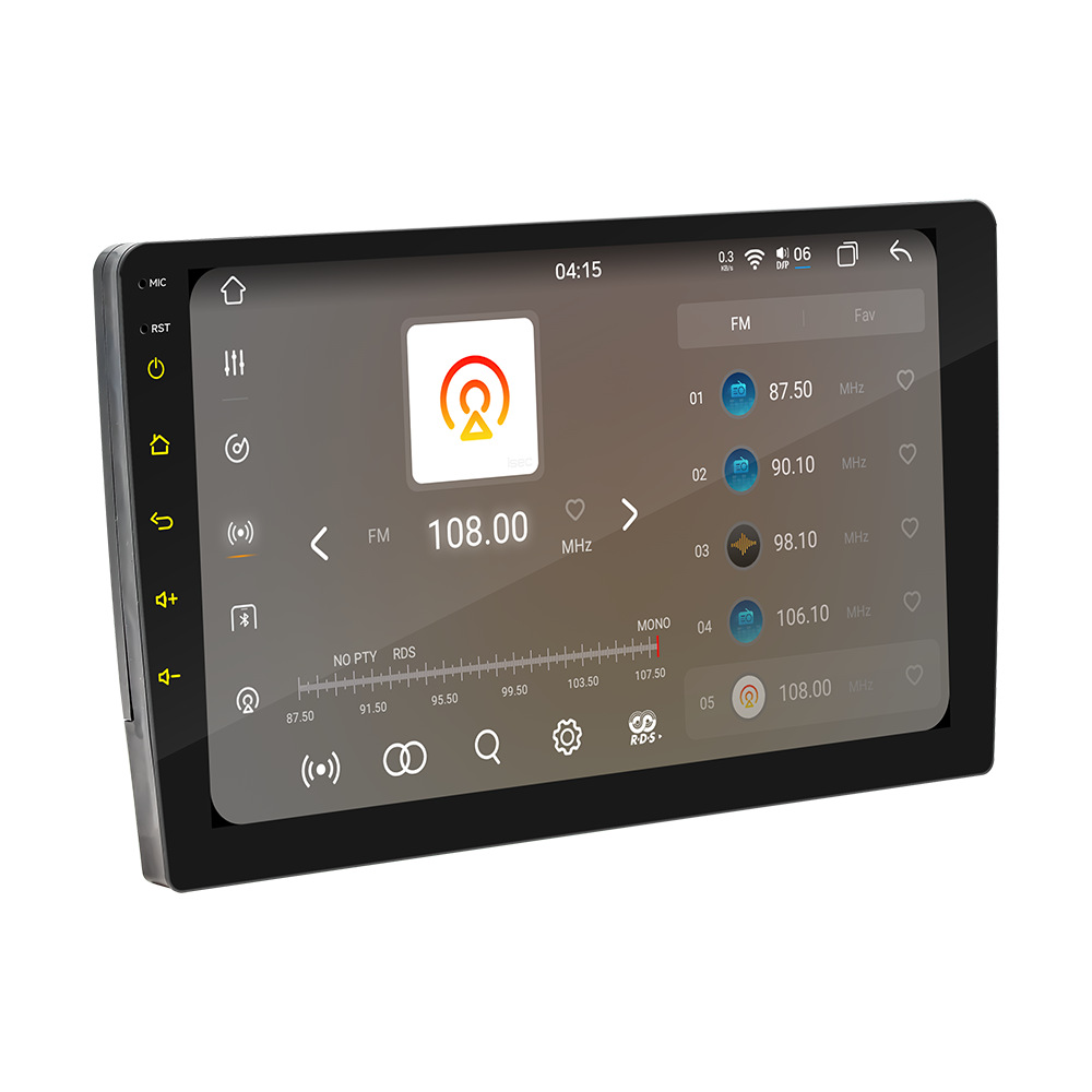 9 pulgadas HD pantalla grande cuatro núcleos Android coche navegación inalámbrica carplay coche bluetooth coche control central todo en uno