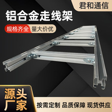 铝合金走线架通信机房钢制喷塑开放式梯级布线爬架配线架高密度