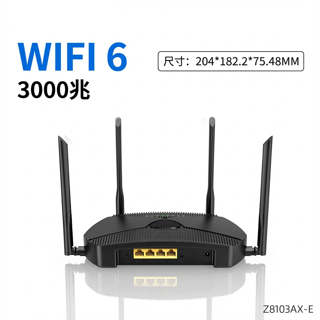 Zhibocom router wifi6 gigabit dual-band mt7981b esquema mesh wifi inalámbrico a través de la pared doméstica