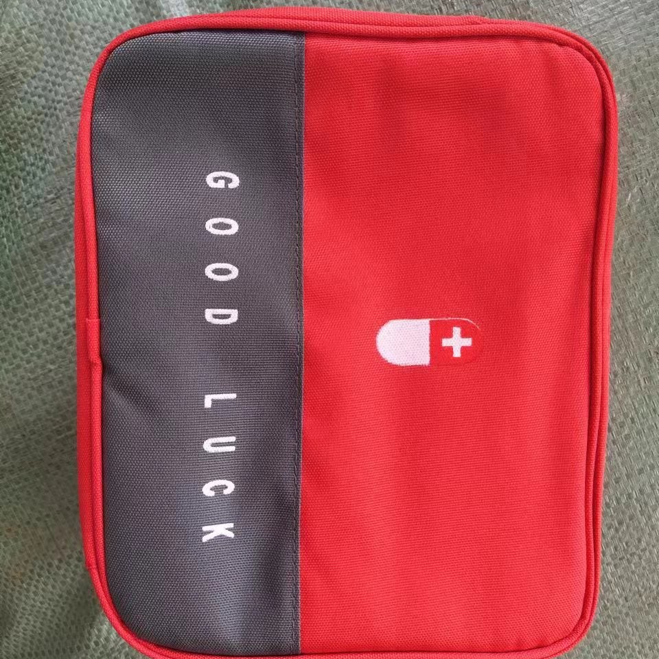 Bolsa de medicina portátil para viaje de negocios bolsa de medicina pequeña bolsa de primeros auxilios de emergencia al aire libre bolsa de almacenamiento de medicina en el hogar