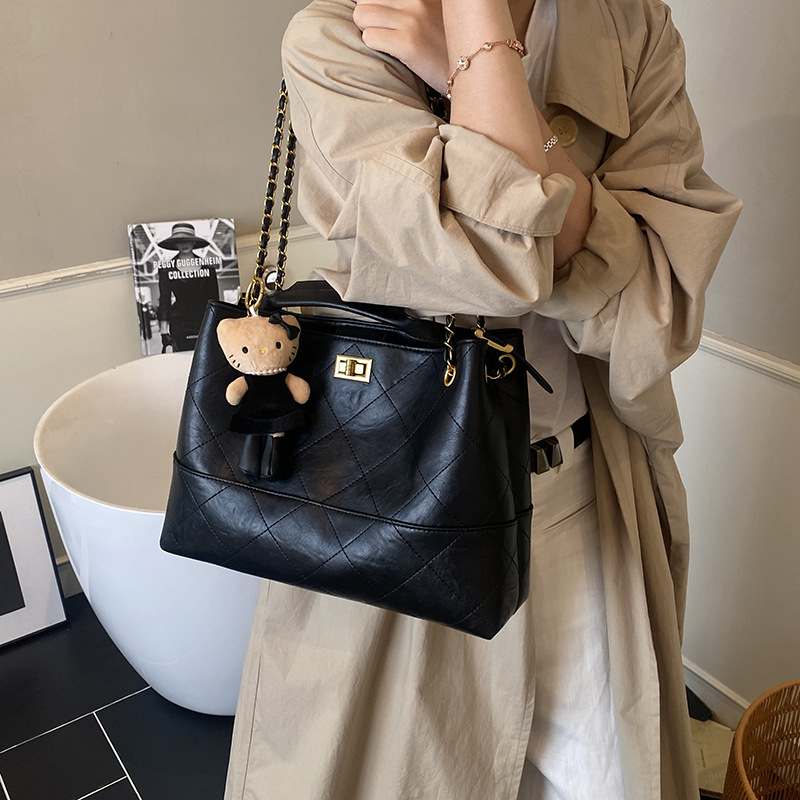 Women's Retro Suede Tote Bag 2026 New Arrival - Large Capacity Shoulder Bag For Commuting And Work - Thumbnail 3