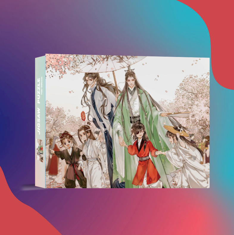 Rompecabezas 1000 piezas de papel de gran tamaño 70*50 cm lámpara de invierno con pegamento Juguetes educativos de descompresión para adultos al por mayor