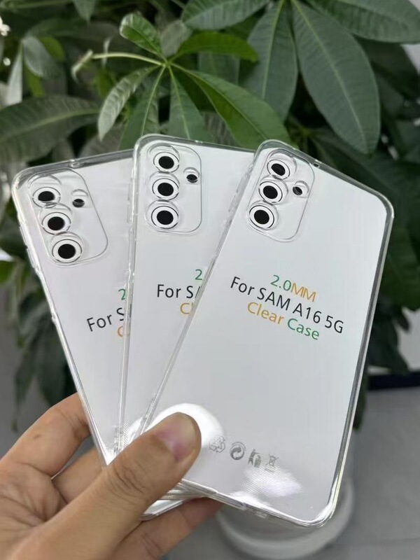 Suitable for Samsung S24 Ultra/Samsung S8/Samsung S8 Plus Straight Edge Transparent Tpu Mobile Phone Case Wholesale