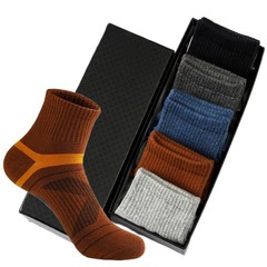 Socks for men, outdoor hiking sports socks, basketball socks, running sweat-absorbent breathable socks, mid-calf men's socks, cross-border wholesale