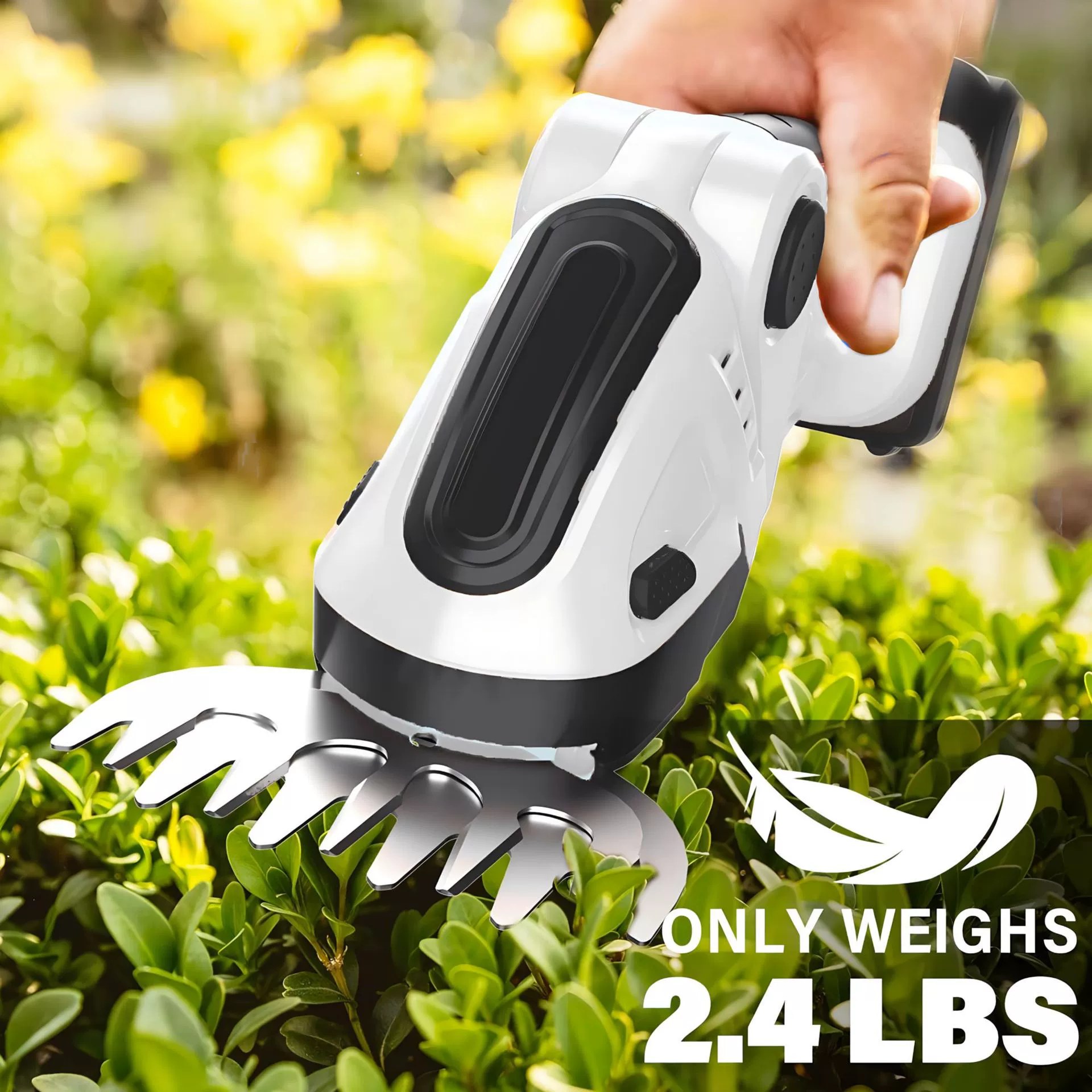 Бытовая литиевая машина с зеленым забором ножницы с зеленым забором электрический сад садовый перезарядка сектор инструмент газонокосилка