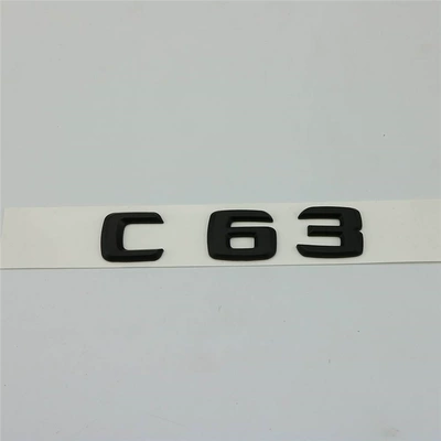 Suitable for Mercedes-Benz W204, used for modifying the rear emblem of C180, C200, C260, and C300 models; also suitable for 6.3 AMG and C63 car emblems (Car logo) - standard-c63