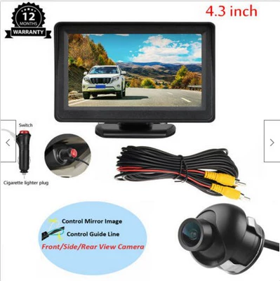 High-Definition Car Monitor, 4.3-Inch | Car display - 43inch-desktop-cigarette-lighter-small-360