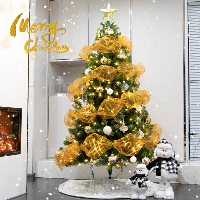 Árbol de Navidad ins estilo paquete casero hecho a mano DIY luminoso decoraciones navideñas decoración de regalo diseño de escena