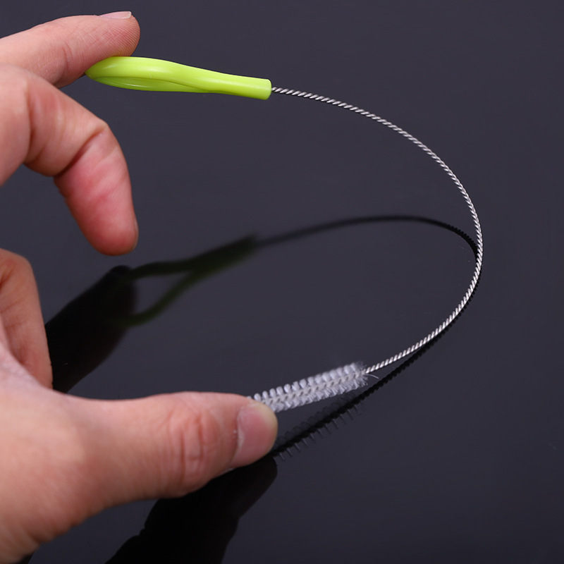 Fabricante esponja de cabello recto cepillo de limpieza de taza de mango largo cepillo de botella de leche desmontable cepillo de limpieza de taza cepillo de agua