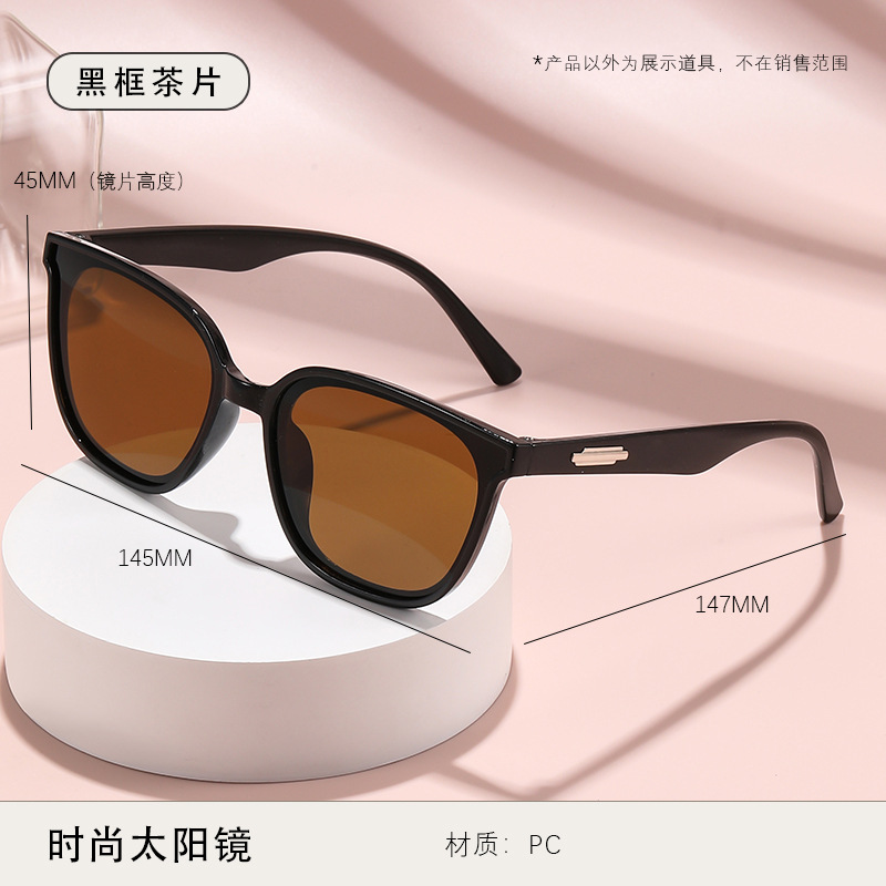 Gafas de Sol Cuadradas Clásicas de PC para Conducción y Viajes