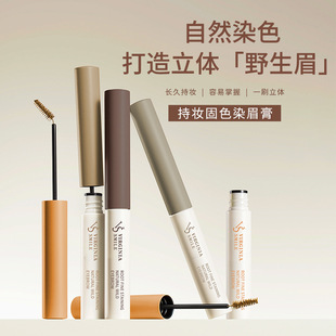 Vs Long-Lasting Makeup Solid Color Eyebrow Dyeing Cream Is Anti-Halo, Long-Lasting, Waterproof, Sweat-Proof, Not Easy to Fade, Not Easy to Smudge, Natural Eyebrows Cross-Border