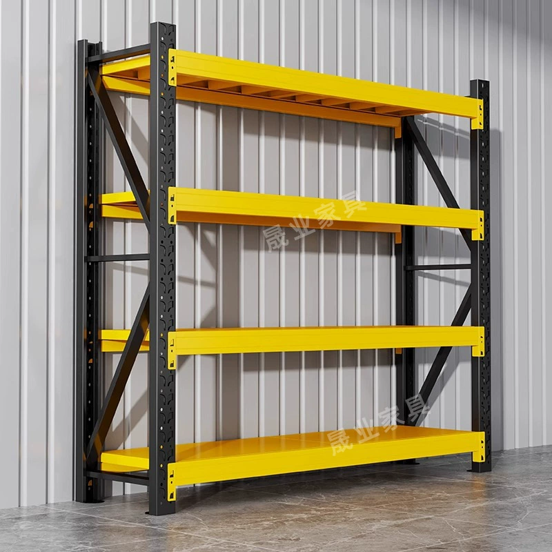 Стеллажи для склада, стеллажи для хранения, многослойные бытовые стеллажи для хранения, складские сверхмощные железные стеллажи, стеллажи для хранения в гараже, складском помещении, супермаркете