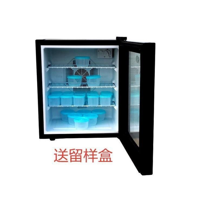 Kindergarten School Food Sample Display Cabinet with Lock Medicine Cool Single-Door Refrigerator Refrigerator Small Energy-Saving