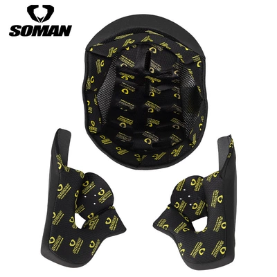 helmet lining SM955-S/SM965/SMX8 helmet: Dəbilqə (Kaska) aksesuarları - s-special-for-sm955-s-ear-protection-cap-center