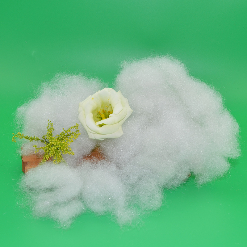 现货批发高品质高弹玩具棉 公仔棉手塞棉 填充三维PP棉丝棉填充棉