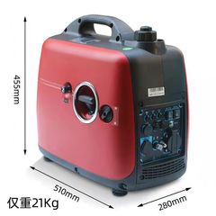 ミニ小型ガソリン発電機家庭用周波数変換 220V 単相ポータブル 1kw 3kw サイレント屋外車