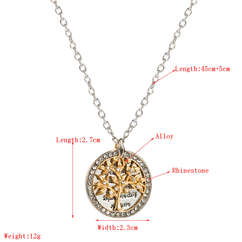 New Creative Tree Of Life Necklace display picture 1