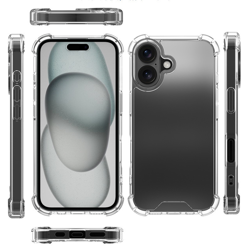 IPhone17 携帯電話ケース 四隅落下防止 16/15/14 携帯電話ケース Apple 16Pro 携帯電話ケース 13 に適しています。|undefined