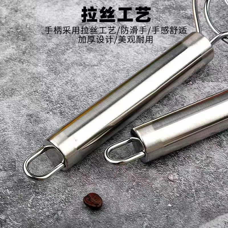 Stainless steel dough mixer flour cake mixer kitchen hand mixer non-stick fast egg whisk