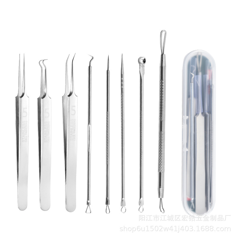 Caja de plástico de línea gruesa de 8 piezas