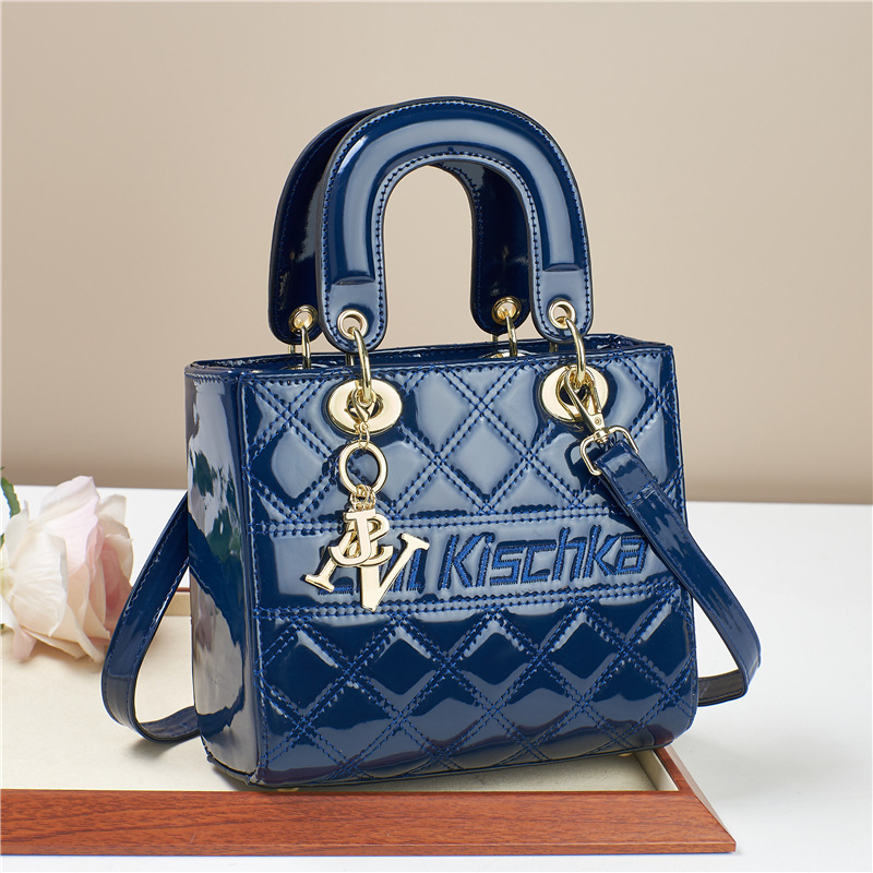 Daifei Bag2025 nuevo bolso de mujer bolso de boda bolso de piel brillante bolso de mujer bolso de hombro de comercio exterior