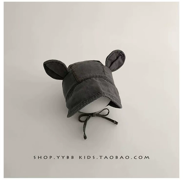 Cowboy Ear Palace Hat-Black Gray