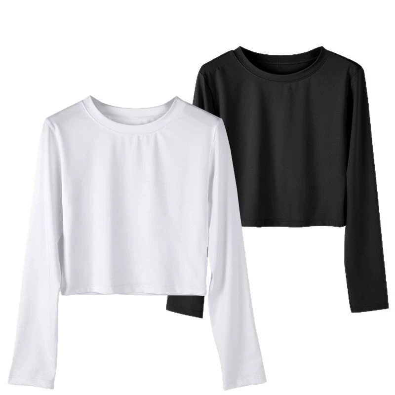 方 Big orange secret Short T-shirt, 夏季 时尚 贴身 long-sleeve, 圆领, 批发