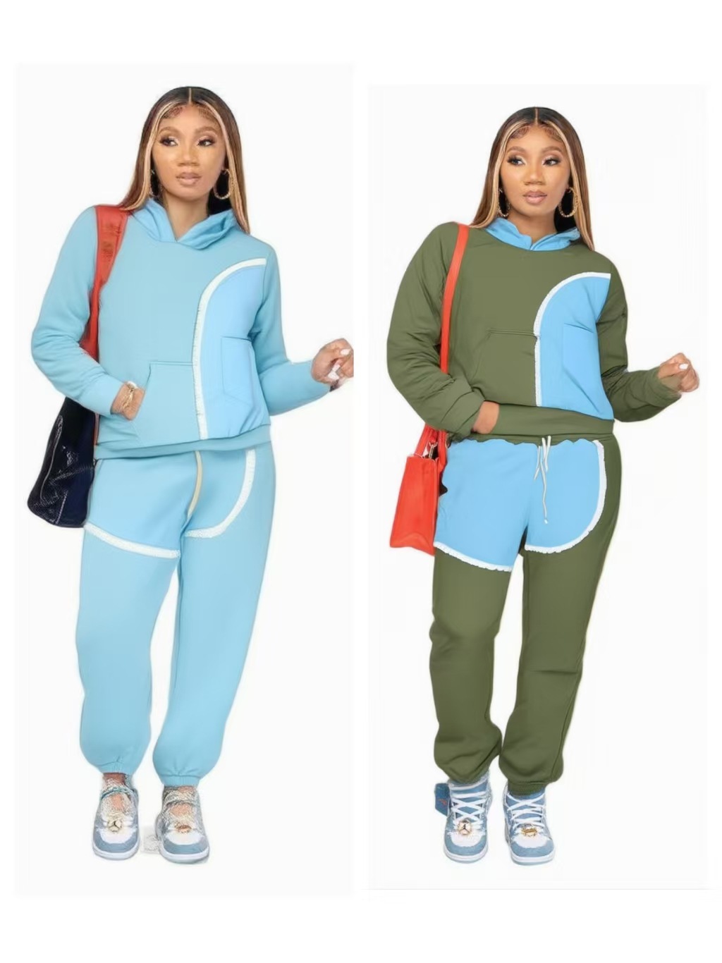 2024 European And American Cross-Border Versatile Women's Clothing Independent Fashion Casual Sports Sweatshirt_ecoleips.com