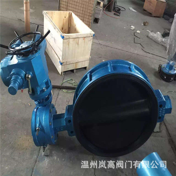 铸钢材质 法兰连接 衬胶蝶阀 国标蝶阀 电动蝶阀 D971J-10C DN100