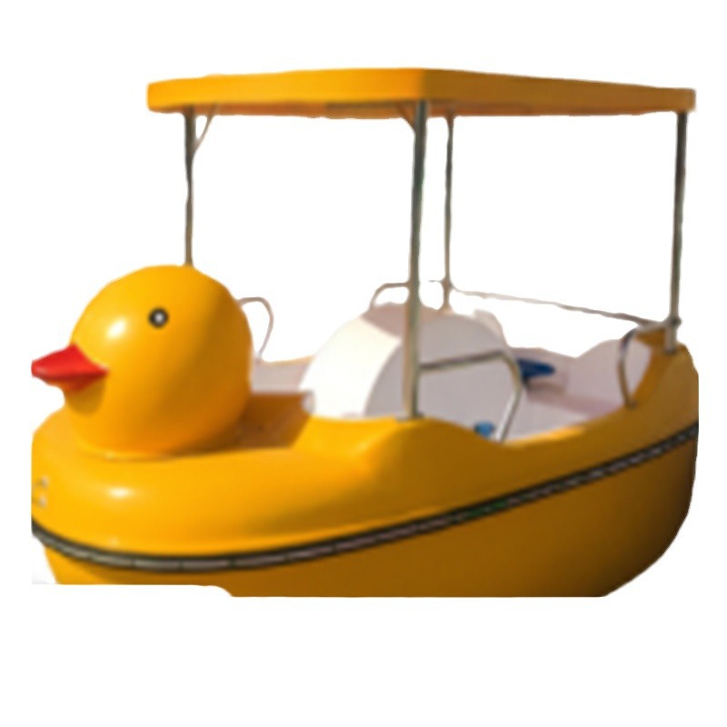 Patel de patos tradicional de 4 personas autodrangue de 4 asientos Patel de patos parque de atracciones turísticas barco de atracción