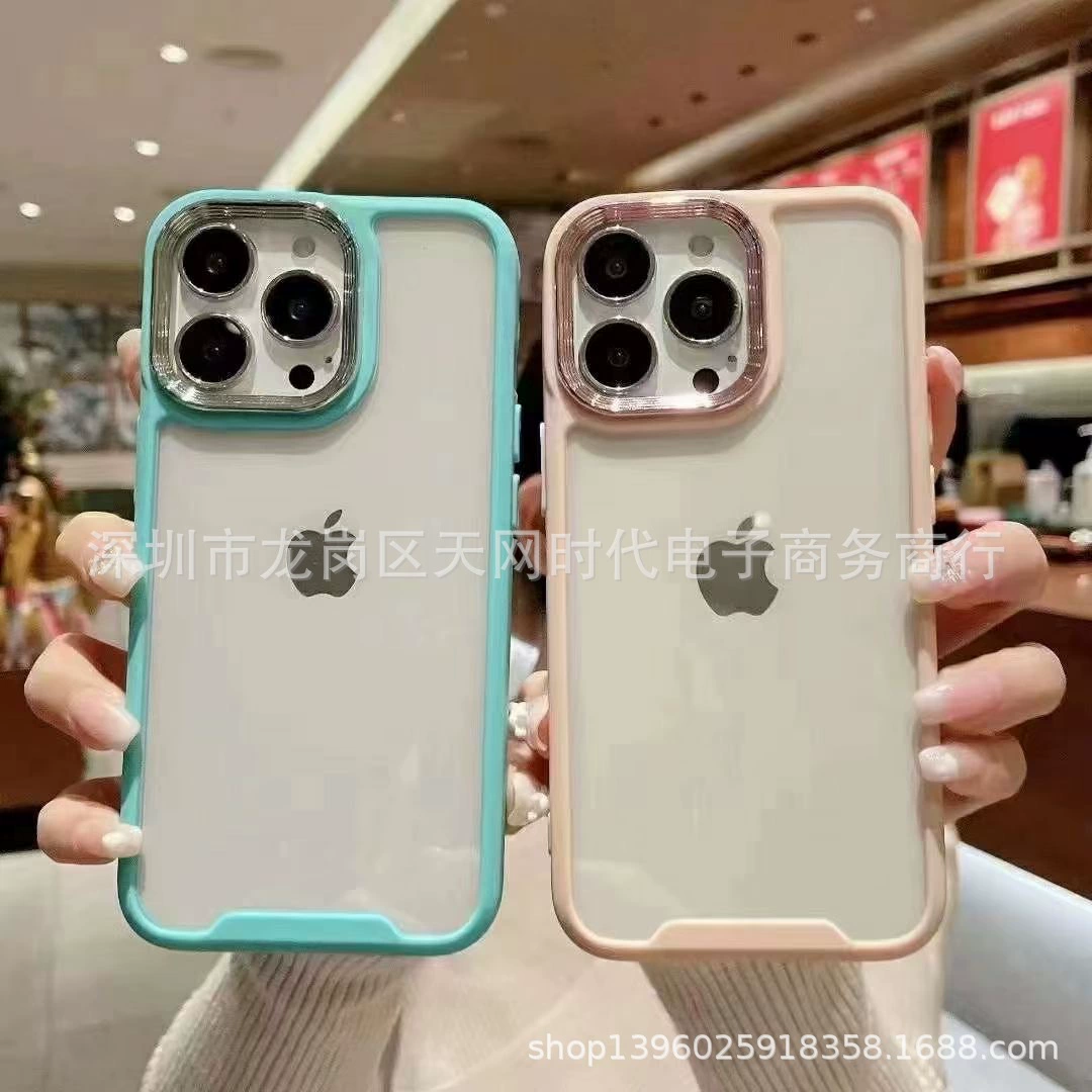 Apple, совместимый iPhone 13, прозрачный акриловый защитный чехол, чехол для телефона, 13promax, айфон, простой и элегантный дизайн