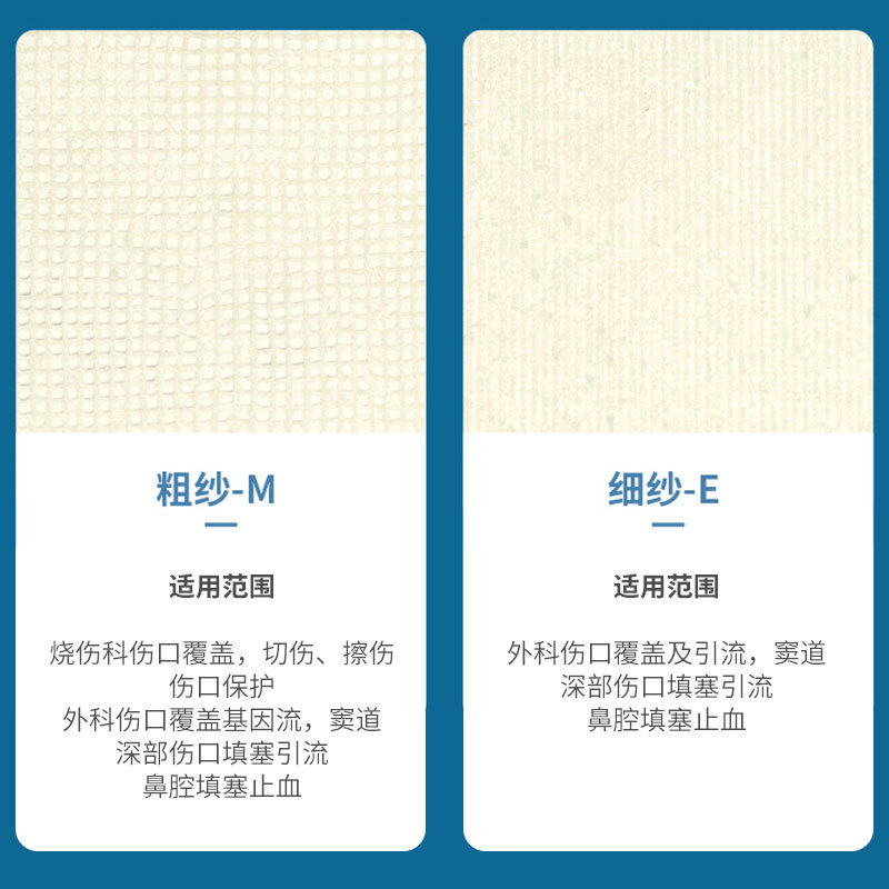 振徳5*10cm * 50枚の徳美糸医療用滅菌ワセリンガーゼのガーゼ焼き傷口ドレッシング|undefined