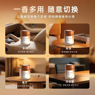 Aromatherapy Solid Fragrance Balm: Car Perfume Aromatherapy