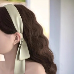抹茶フランスのワイドバンドのカチューシャ女性2025新型カチューシャ一体式カチューシャ